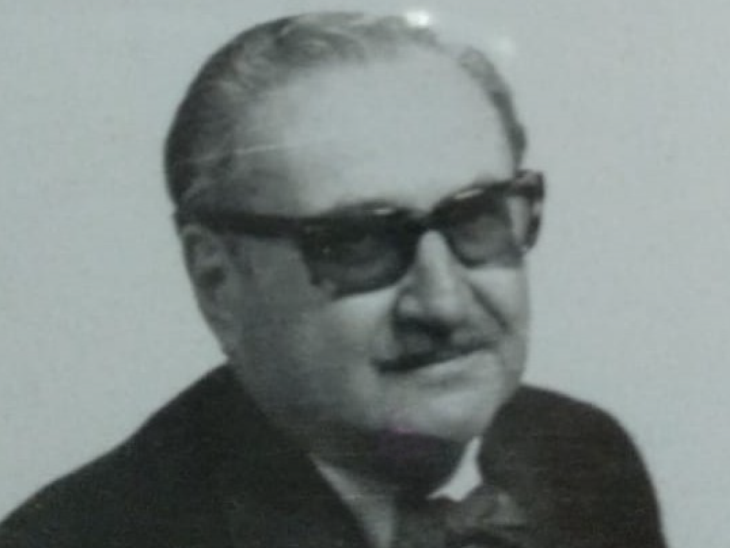 Pedro Zanotti, intendente de Leones cuando la localidad fue declarada ciudad, en agosto de 1964.
