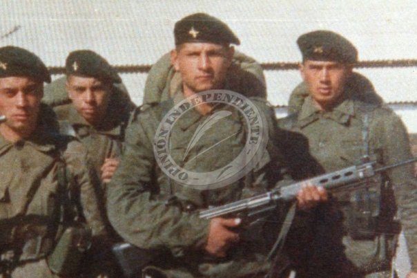 José Luis Allende, soldado leonense muerto en combate durante la Guerra de Malvinas. Colección El Informante.