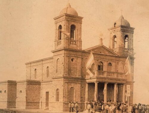 Orígenes del templo parroquial en 1894